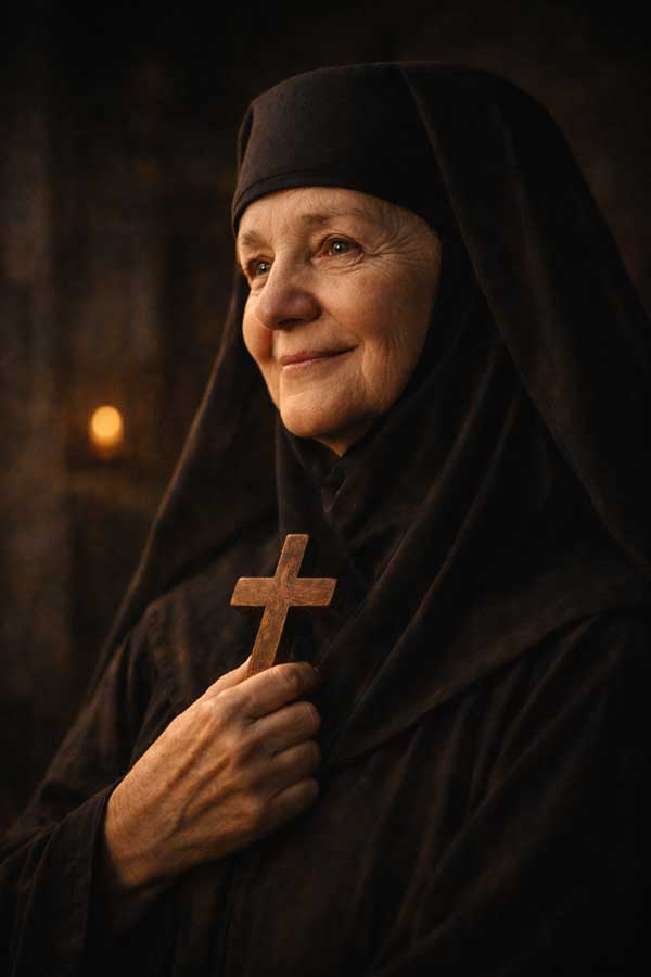 Vidovita Majka Ikonija u molitvi